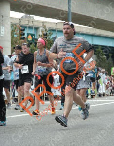 This was probably 100 feet from the finish line.  Yes, I'm going to buy this picture - the photographer nailed it at the perfect moment.